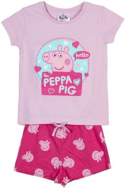 SHORT PYJAMAS SINGLE JERSEY POINT PEPPA PIG