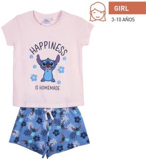 SHORT PYJAMAS SINGLE JERSEY POINT STITCH