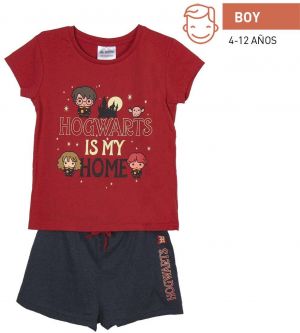 SHORT PYJAMAS SINGLE JERSEY POINT HARRY POTTER