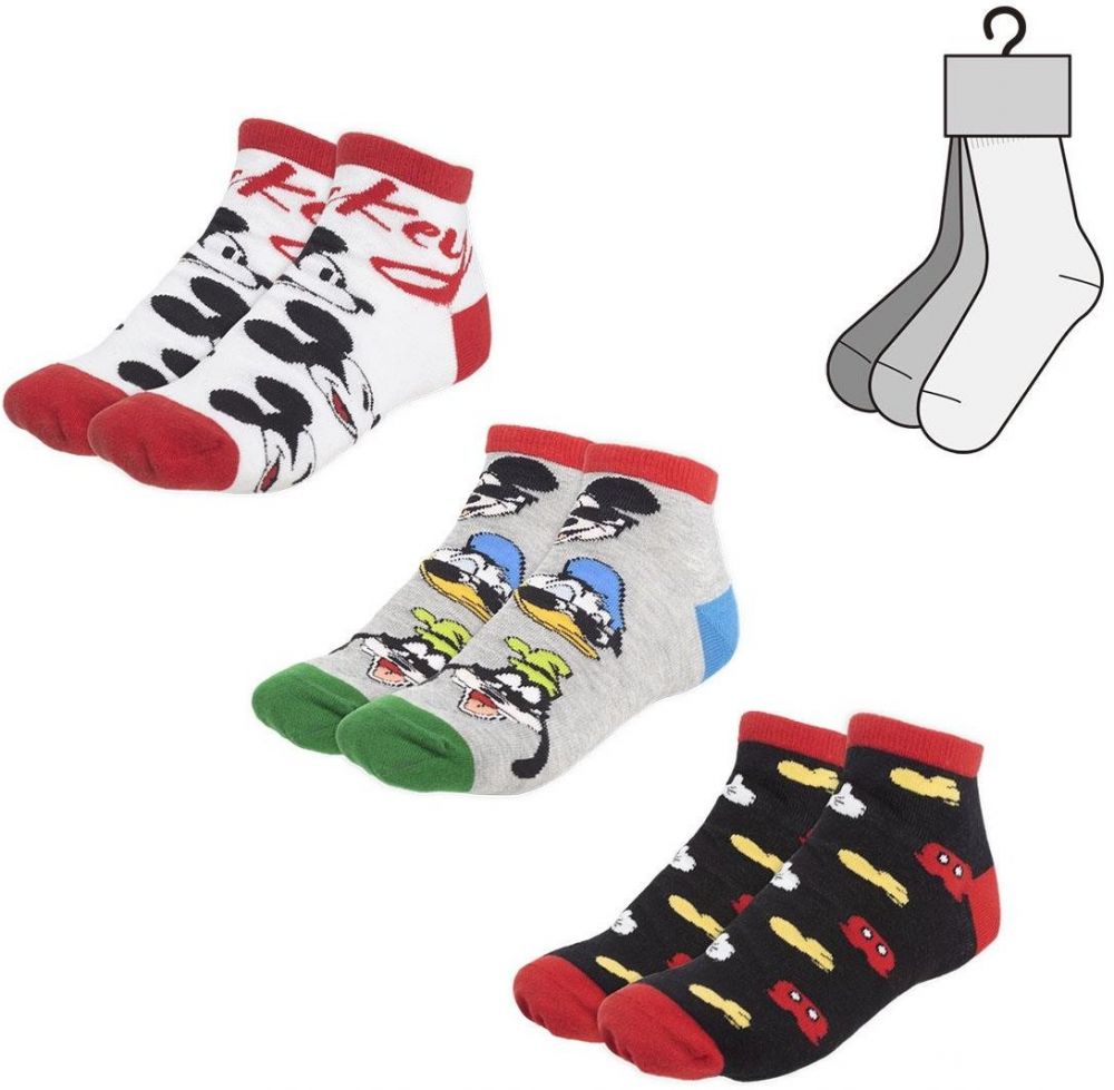 SOCKS PACK SHORT MICKEY