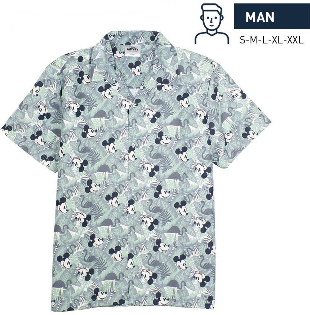SHORT SHIRT POPELIN MICKEY