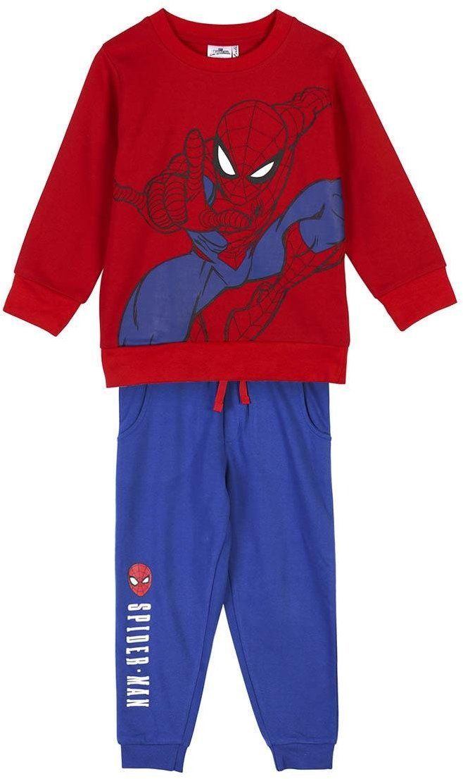 TRACKSUIT COTTON BRUSHED SPIDERMAN