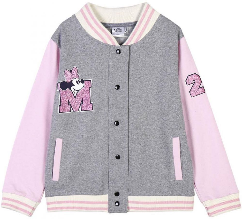 ZIP-UP SWEATSHIRT COTTON BRUSHED MINNIE