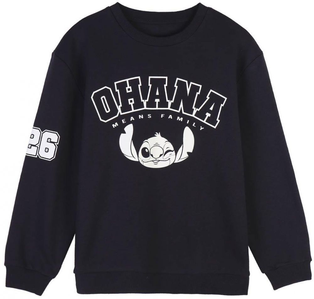 SWEATSHIRT COTTON BRUSHED STITCH