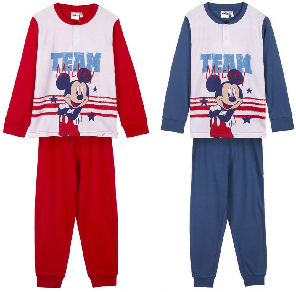 LONG PYJAMES INTERLOCK MICKEY