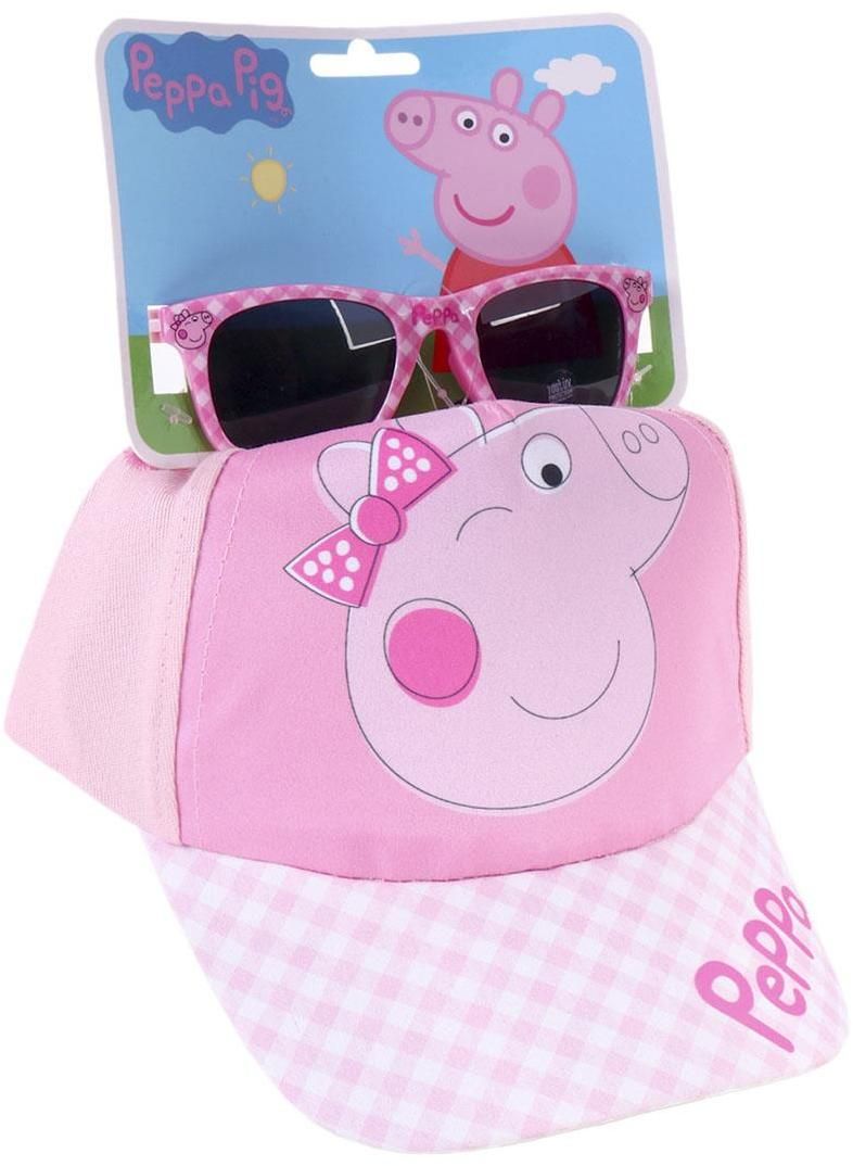CAP SET GAFAS DE SOL PEPPA PIG