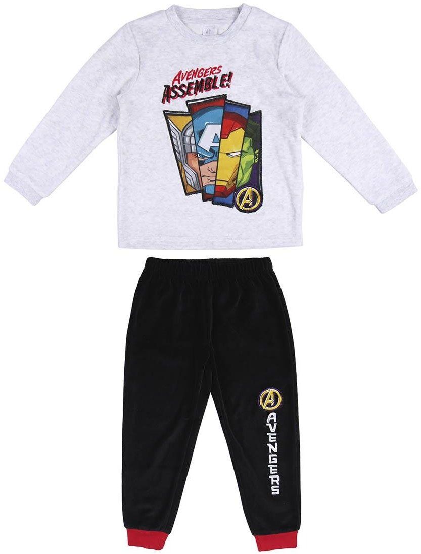 LONG PYJAMES VELOUR COTTON AVENGERS