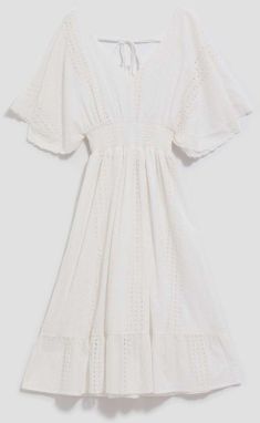 LADY'S DRESS L-SU-4053 WHITE