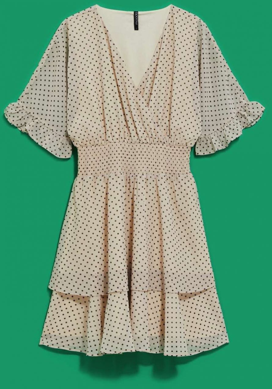 WOMEN'S DRESS L-SU-4035 L.Beige