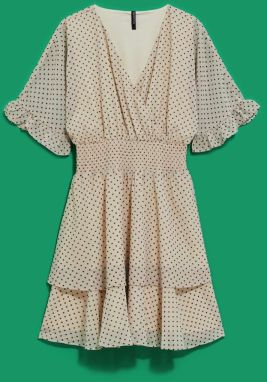 WOMEN'S DRESS L-SU-4035 L.Beige
