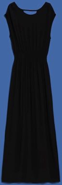 WOMEN'S DRESS L-SU-4050 BLACK
