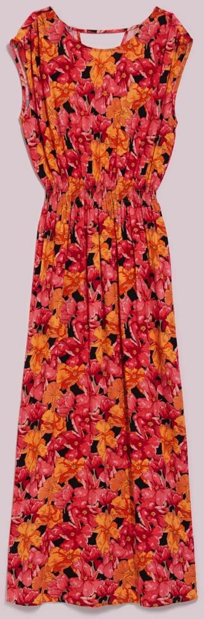 WOMEN'S DRESS L-SU-4049 HONEY