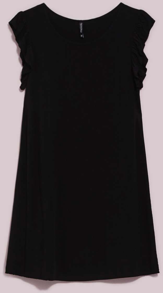 WOMEN'S DRESS L-SU-4060 BLACK