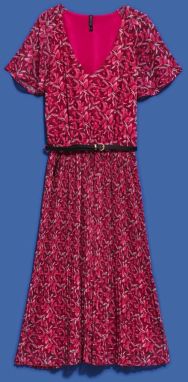 LADY'S DRESS L-SU-4032 STRAWBERRY