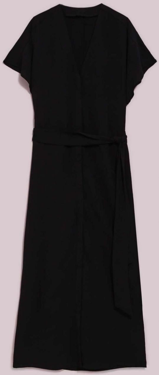 LADY'S DRESS L-SU-4046 BLACK