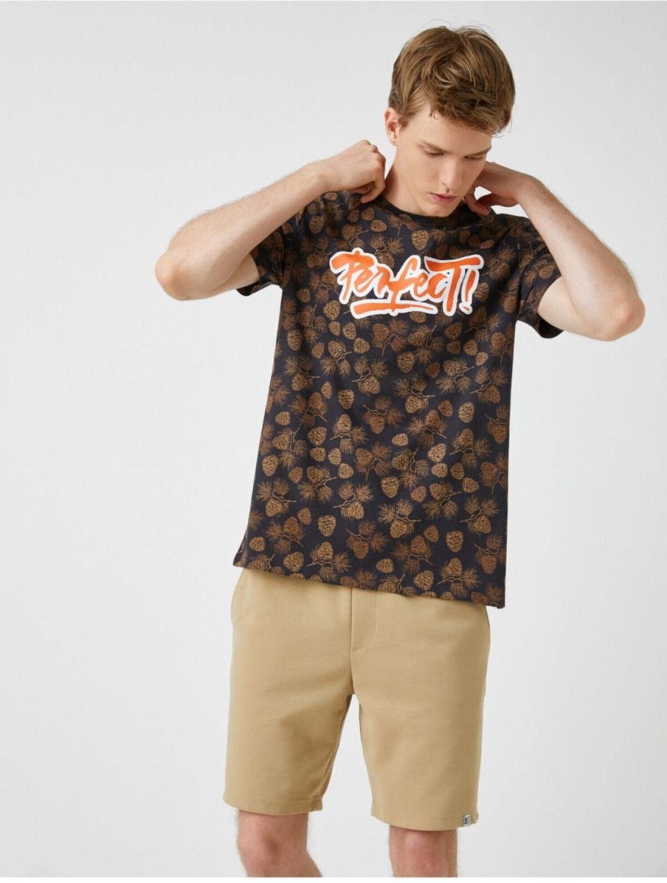 Koton Printed T-Shirt Cotton
