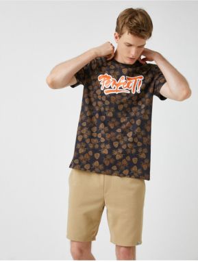 Koton Printed T-Shirt Cotton