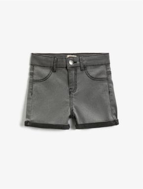 Koton Basic Denim Shorts Cotton