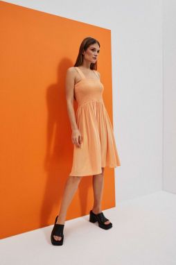 LADY'S DRESS L-SU-4038 PEACH