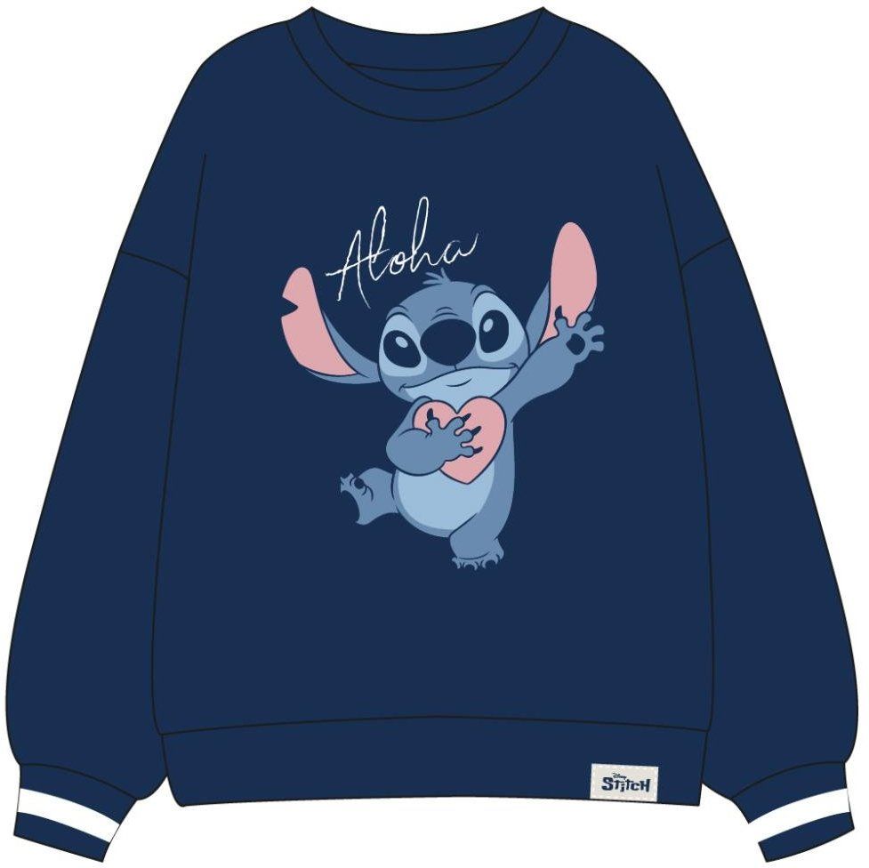 SWEATSHIRT COTTON BRUSHED STITCH