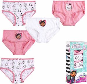 GIRLS' UNDERWEAR SET SINGLE JERSEY 5 PIECES GABBY´S DOLLHOUSE