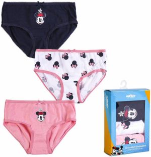 GIRLS' UNDERWEAR SET SINGLE JERSEY 3 PIECES MINNIE