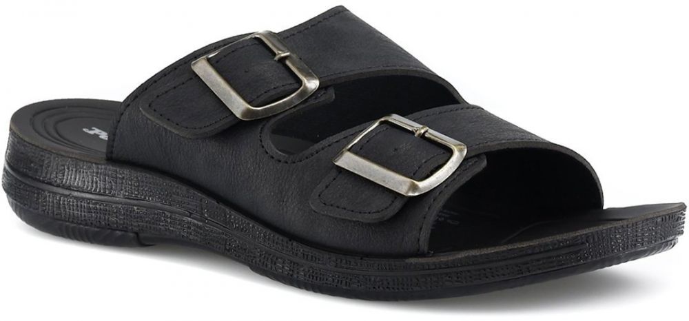 Polaris  400502.m1Fx Black Man Slipper