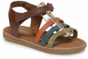 Polaris  91.510032.b Brown Baby Girl Sandals