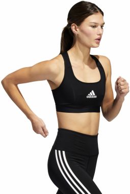 Dámská podprsenka adidas  PWR Mid-Support Black