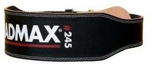 MadMax Opasek celokožený full leather MFB245 černý M