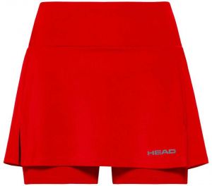 Dívčí sukně Head  Club Basic Red 164 cm
