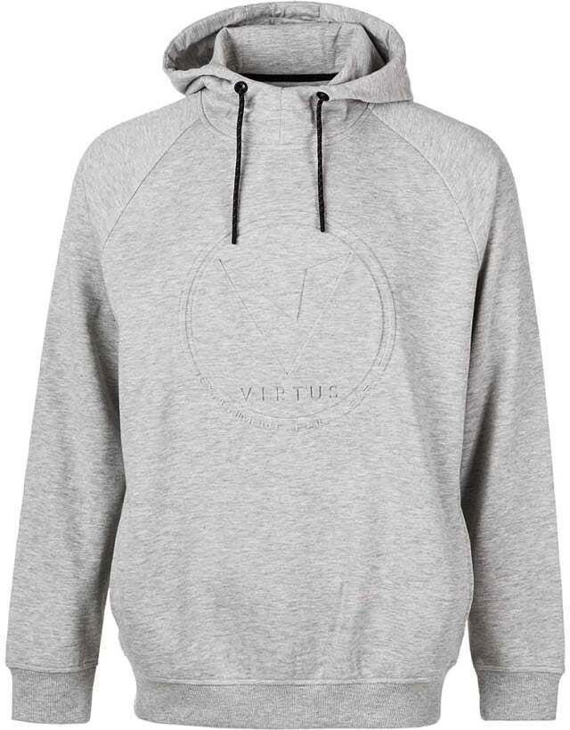 Pánská mikina Virtus Oralie Hoody šedá, M