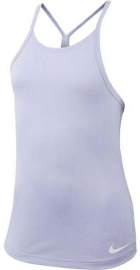 Dívčí tílko Nike Dry Elastika Tank světle fialové, M
