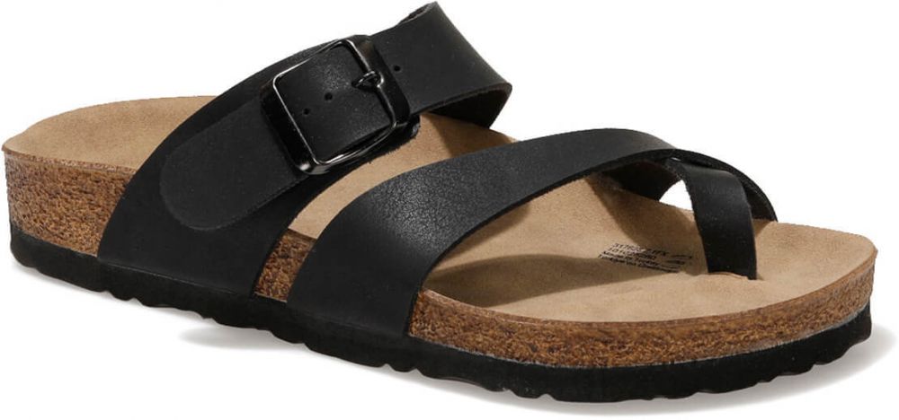 Polaris  317626.z 1Fx Black Woman Birke Slippers