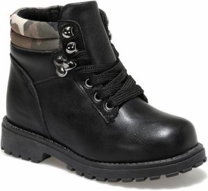 YELLOW KIDS  Zan Black Boy Worker Boots