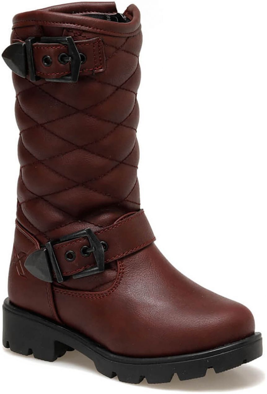 KINETIX  Letune 9Pr Claret Red Girl Boots