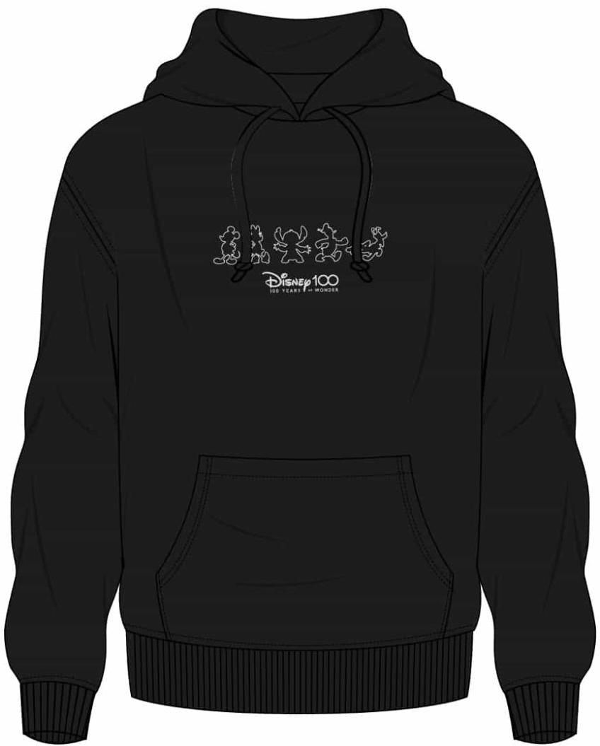 HOODIE COTTON BRUSHED DISNEY 100
