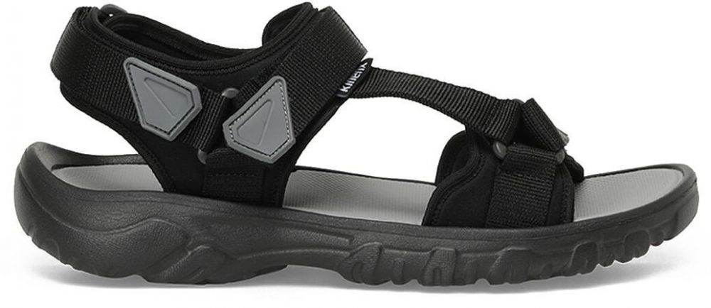 KINETIX DESMAR 3FX BLACK Man Sandals