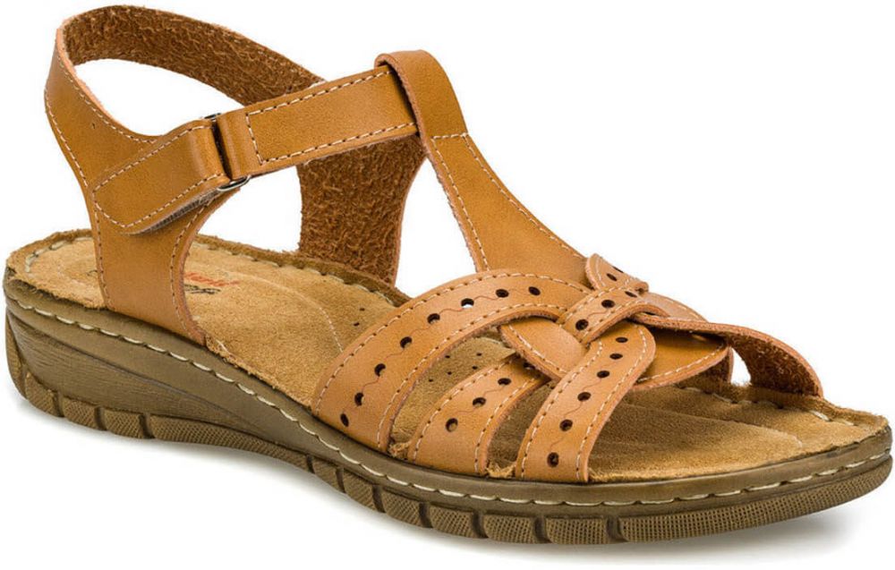 Polaris  91.158589.z Camel Woman Sandals