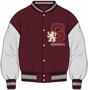 ZIP-UP SWEATSHIRT COTTON BRUSHED HARRY POTTER GRYFFINDOR