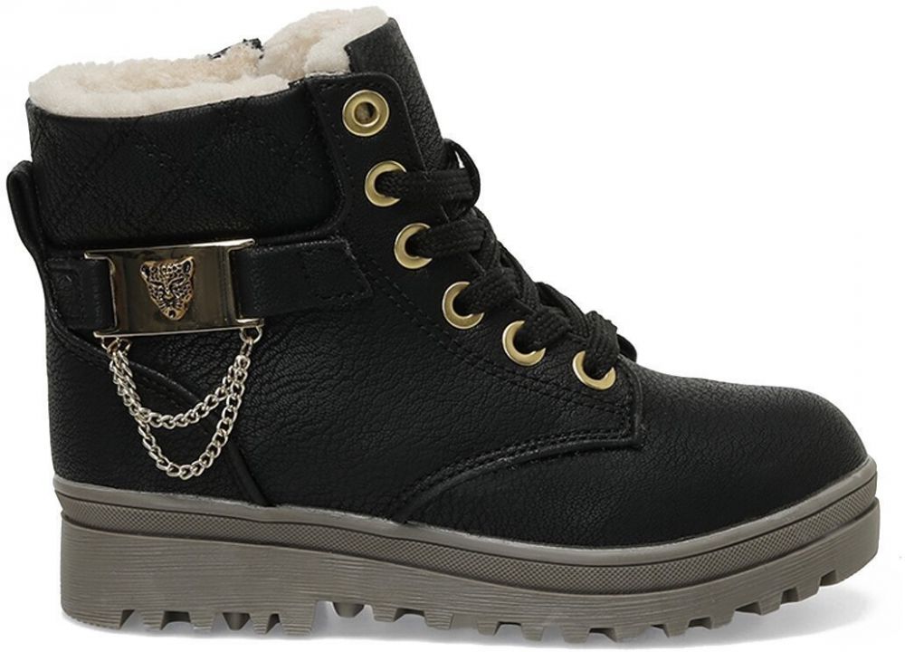 KINETIX LILY 3PR BLACK Girl Casual Shoes