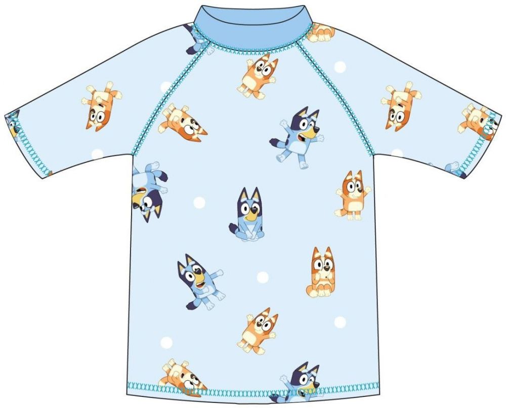 BATH T-SHIRT BLUEY