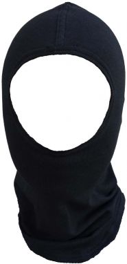 Children's bamboo balaclava - black