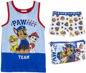 PIJAMA TIRANTES SINGLE JERSEY NECESER PAW PATROL
