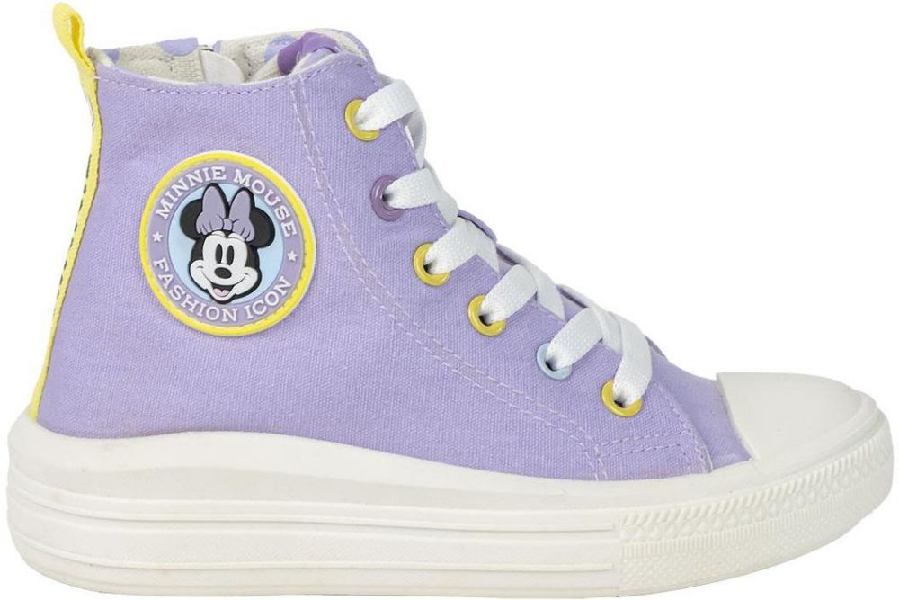 SNEAKERS PVC SOLE HIGH MINNIE