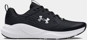 Čierne kožené športové tenisky Under Armour UA Charged Commit TR 4