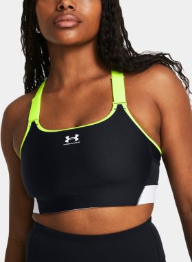 Čierna športová podprsenka Under Armour UA HG Armour High Pocket