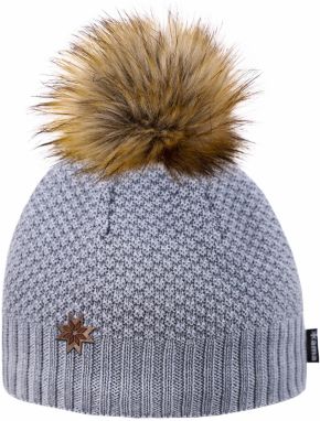 Knitted Merino Kama Beanie A155 Grey