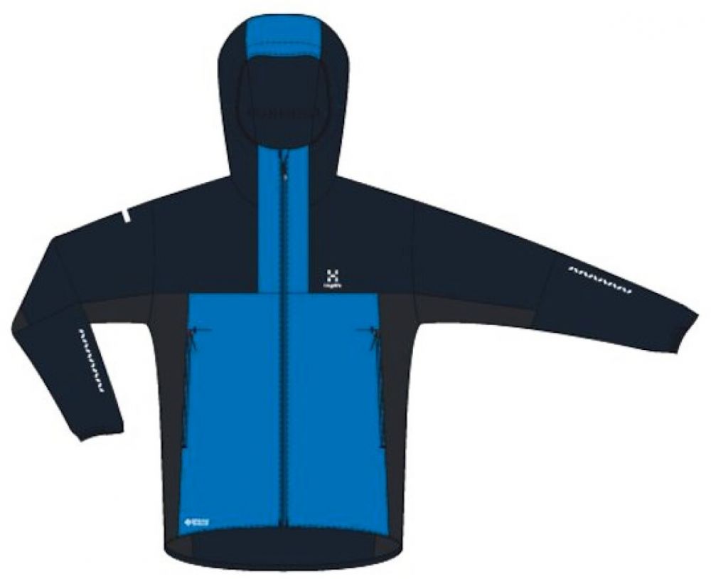 Men's jacket Haglöfs L.I.M Alpha hood Blue