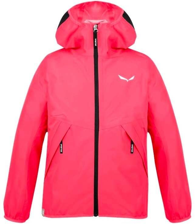 Children's jacket Salewa Aqua PTX Calypso Coral